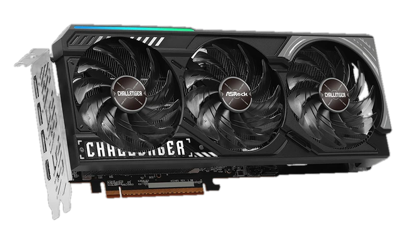 Tarjeta de video ASRock AMD Radeon RX 9070 Challenger 16GB, 16GB GDDR6, PCI-E 5.0 x16