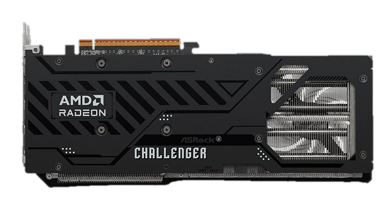 Tarjeta de video ASRock AMD Radeon RX 9070 Challenger 16GB, 16GB GDDR6, PCI-E 5.0 x16
