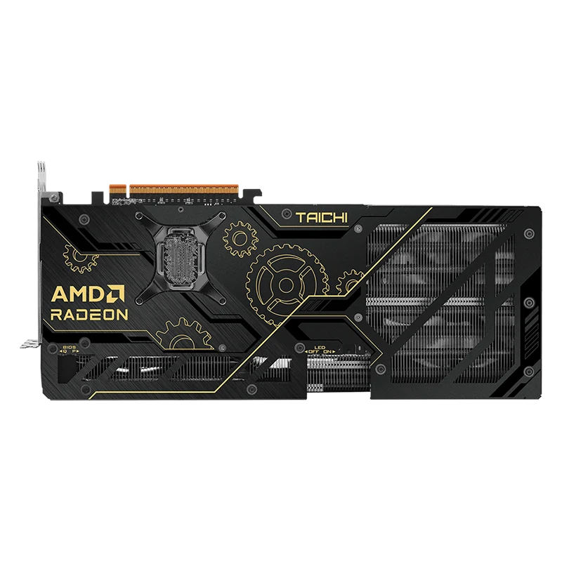 Tarjeta De Video Asrock Amd Radeon Rx 9070 Xt Taichi 16gb Oc, 16gb Gddr6, Pci-e 5.0 X16 — vista 2