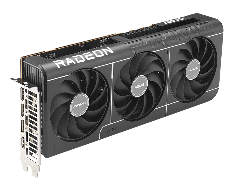 Tarjeta De Video Asus Prime-rx9070xt-o16g, 16 Gb Gddr6, Pci-e 5.0