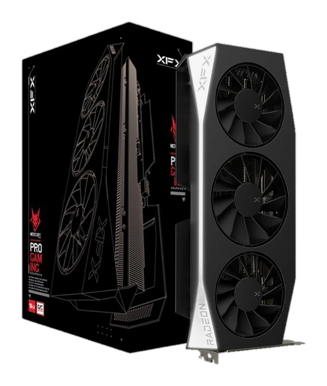 Tarjeta de video XFX Mercury AMD Radeon RX 9060 XT OC Gaming Edition, 16GB GDDR6, PCIe5