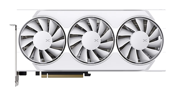 Tarjeta De Video Xfx Swift Amd Radeon Rx 9060 Xt Oc White Triple Fan Gaming Edition 16gb