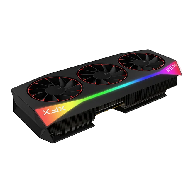 Tarjeta De Video Xfx Mercury Amd Radeon Rx 9070xt Oc Magnetic Air, 16 Gb Gddr6, Pci-e 5.0 — vista 2