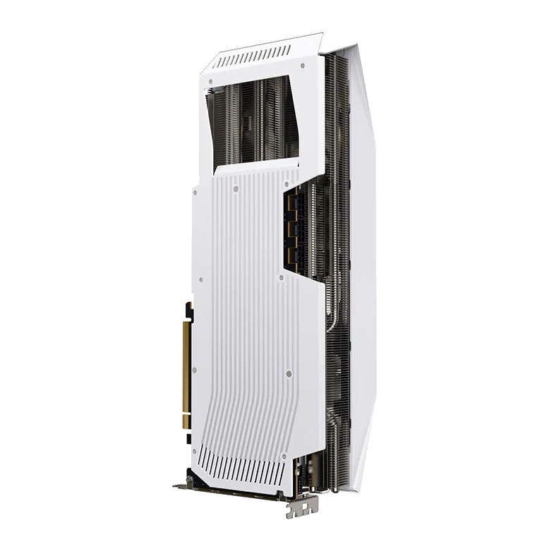 Tarjeta De Video Xfx Mercury Amd Radeon Rx 9070xt Oc White Gaming Edition,16gb Ddr6, Pcie5 — vista 2