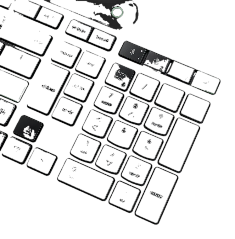 Teclado Lenovo Bluetooth autorrecargable - Español LA 171