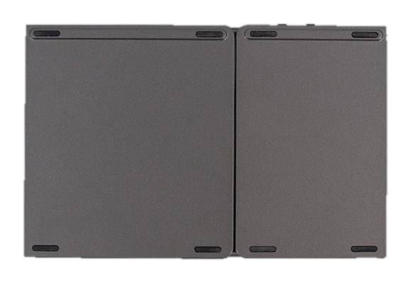 Teclado inalámbrico plegable TEROS TE-4075S, BT 3.0, gris