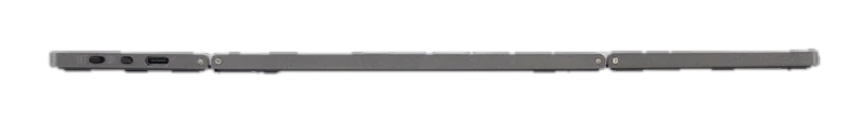 Teclado inalámbrico plegable TEROS TE-4075S, BT 3.0, gris