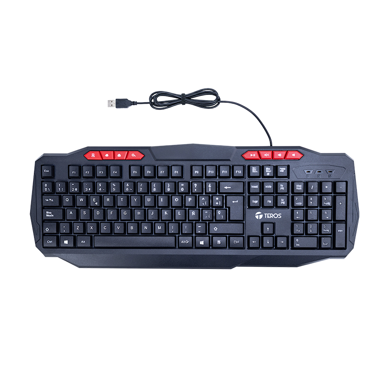 Kit Gamer 4 En 1 Teclado + Mouse + Auriculares + Mousepad Teros Te-5016s — vista 2