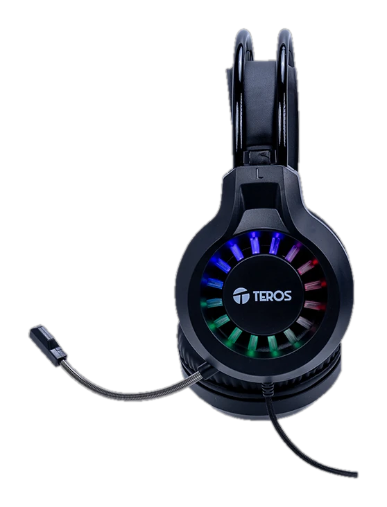 Kit gamer 4 en 1 Teclado + Mouse + Auriculares + Mousepad TEROS TE-5016S