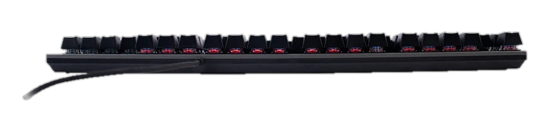 Teclado gamer TEROS TE-4074G, RGB, USB 2.0, negro