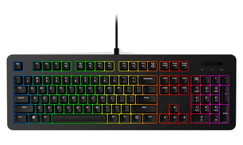 Teclado Gamer Lenovo Legion Kb310 Rgb Con Cable Usb 2.0 — vista 2