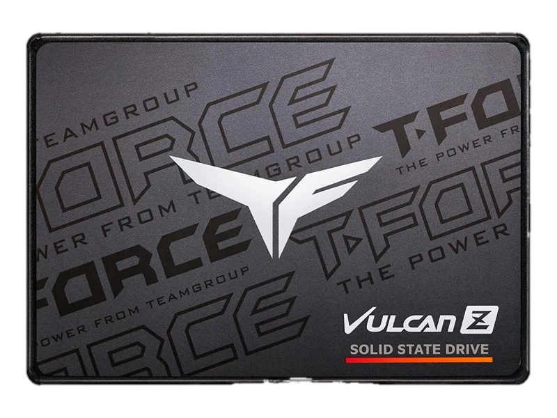 Unidad En Estado Solido T-force Vulcan Z, 512gb, Sata 6gb/s, 2.5", Negro, Dc +5v