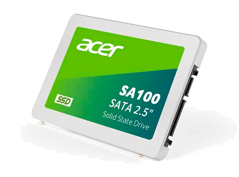Unidad De Estado Solido Acer Sa100, 480gb, 2.5″, Sata Lll (6gb/s)