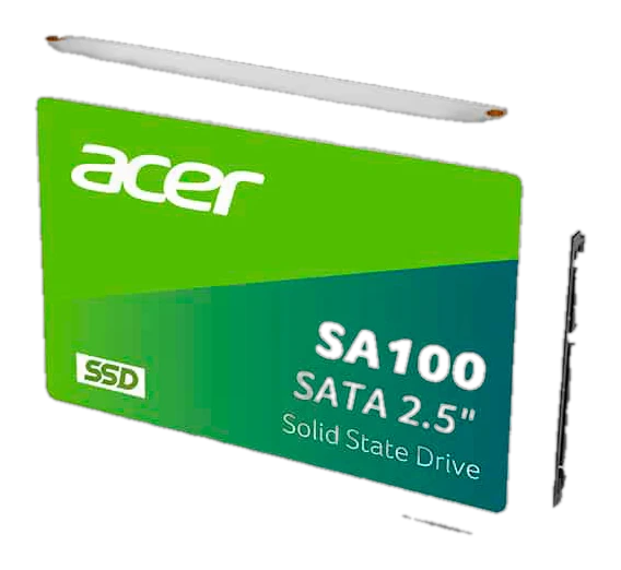Unidad de Estado Solido Acer SA100, 480GB, 2.5″, SATA lll (6Gb/s)