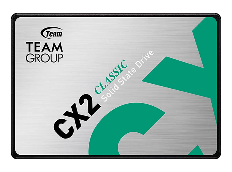 Unidad De Estado Solido Teamgroup Cx2, 512gb, Sata 6.0 Gb/s, 2.5", Ecc, Dc +5v