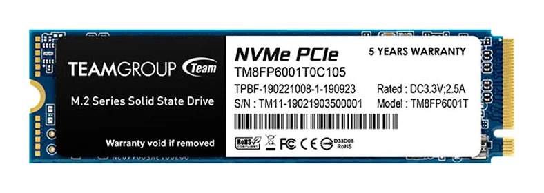 Unidad En Estado Solido Mp33 M.2 Pcie Ssd, 1tb, Dc +3.3v