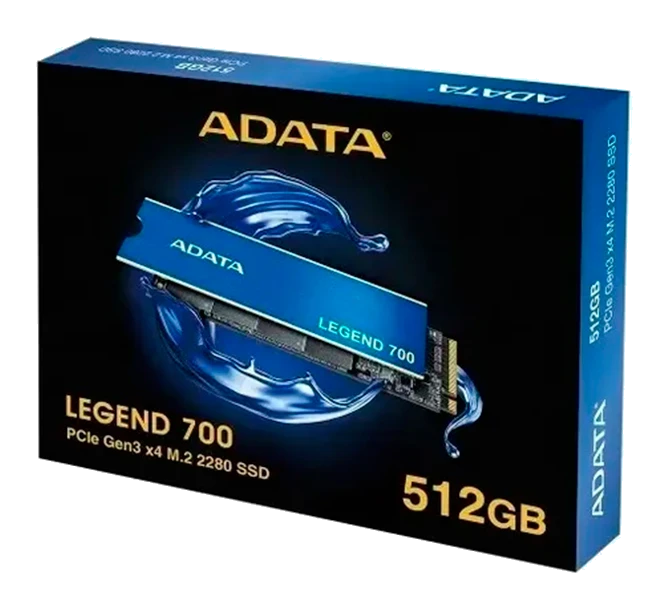 Unidad En Estado Solido (ssd) Adata Legend 700 512gb Pcie Gen 3.0 X4 M.2 2280
