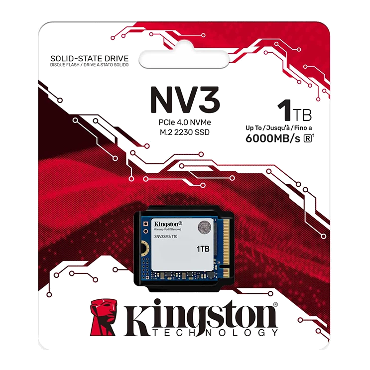 Ssd Kingston Nv3 Pcie 4.0 Nvme De 1 Tb — vista 2