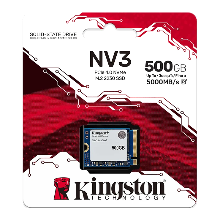 Ssd Kingston Nv3 Pcie 4.0 Nvme De 500 Gb — vista 2