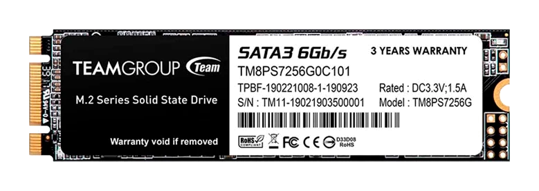 Unidad En Estado Solido Teamgroup 1tb Ms30 M.2 2280 Sata Iii 6gb/s