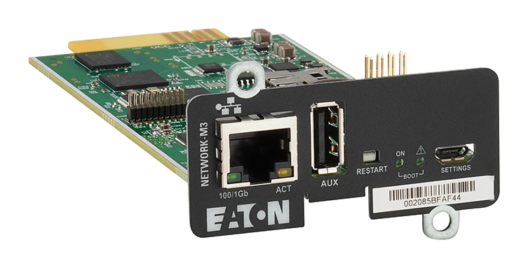 Tarjeta De Administracion De Red Gbe Eaton, Ranura: Mini-slot, Ethernet 10/100/1000baset