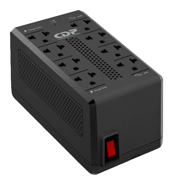 Estabilizador Automatico De Voltaje Con Supresion De Picos Cdp Ravr1008i, 1000va/500watts