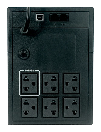 Ups Interactivo Elise Fase, Aur-1000-lcd-usb, 1000 Va / 600 W, Puerto Inteligente Usb-hid. — vista 2