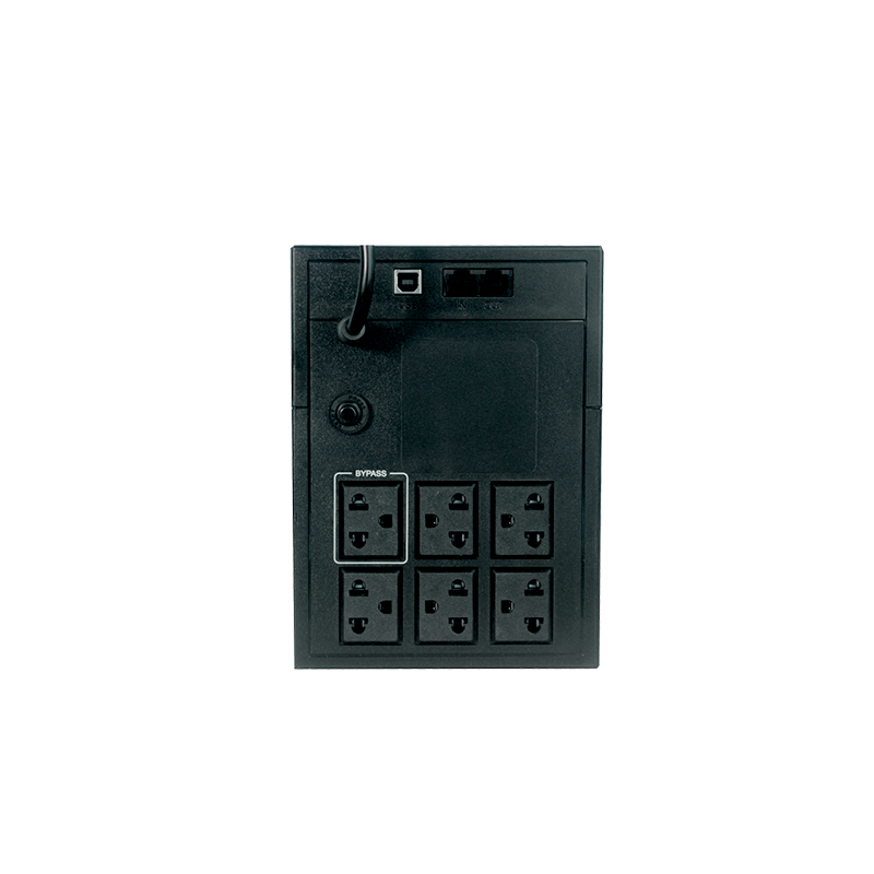 Ups Interactivo Elise Fase, Aur-1200-lcd-usb, 1200 Va / 600 W, Puerto Inteligente Usb-hid. — vista 2