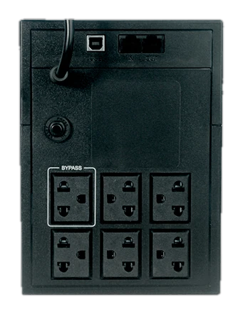 Ups Interactivo Elise Fase, Aur-1200-lcd-usb, 1200 Va / 600 W, Puerto Inteligente Usb-hid. — vista 2