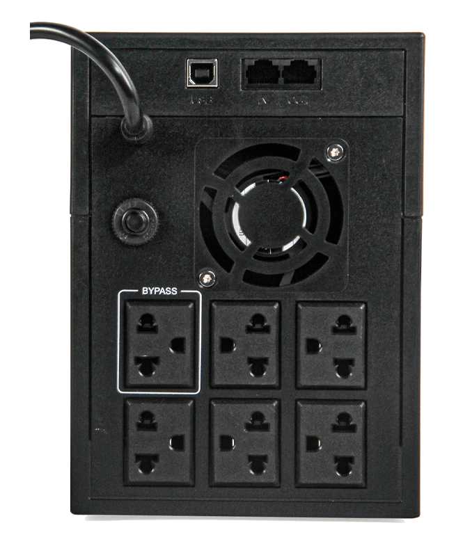 Ups Interactivo Elise Fase, Aur-1500-lcd-usb, 1500 Va / 900 W, Puerto Inteligente Usb-hid. — vista 2
