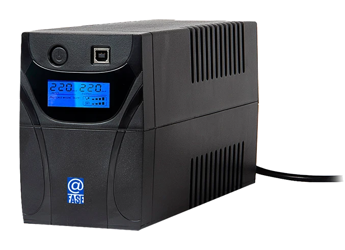 Ups Interactivo Elise @fase, Aur-650-lcd-usb, 650va / 360w, Puerto Inteligente Usb-hid.