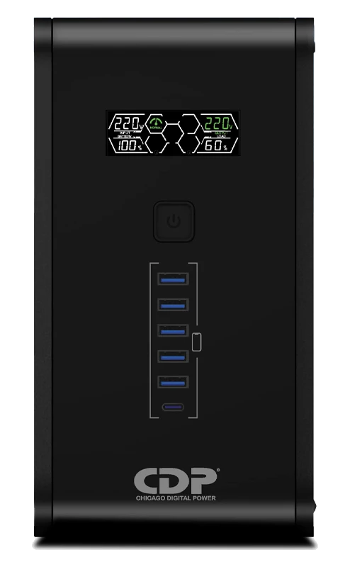 Ups Interactivo Cdp (chicago Digital Power) R-smart 751i, 750va / 375w