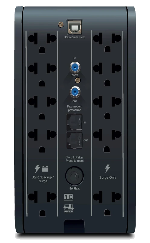 Ups Interactivo Cdp (chicago Digital Power) R-smart 751i, 750va / 375w — vista 2