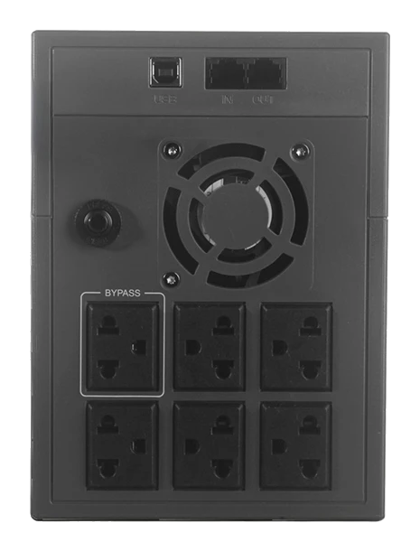 Línea De Ups Elise Interactivo Ips-1500-led: 1500 Va/ 900 W — vista 2