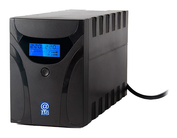 Ups Interactivo Elise Fase, Aur-2200-lcd-usb, 2200va / 1200w, Puerto Inteligente Usb-hid.