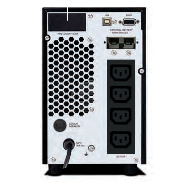 Ups Cdp Upo11-2i Online 2000va / 1800w, 230v, Usb, Rs232, 4-salidas Iec-c13/14. — vista 2