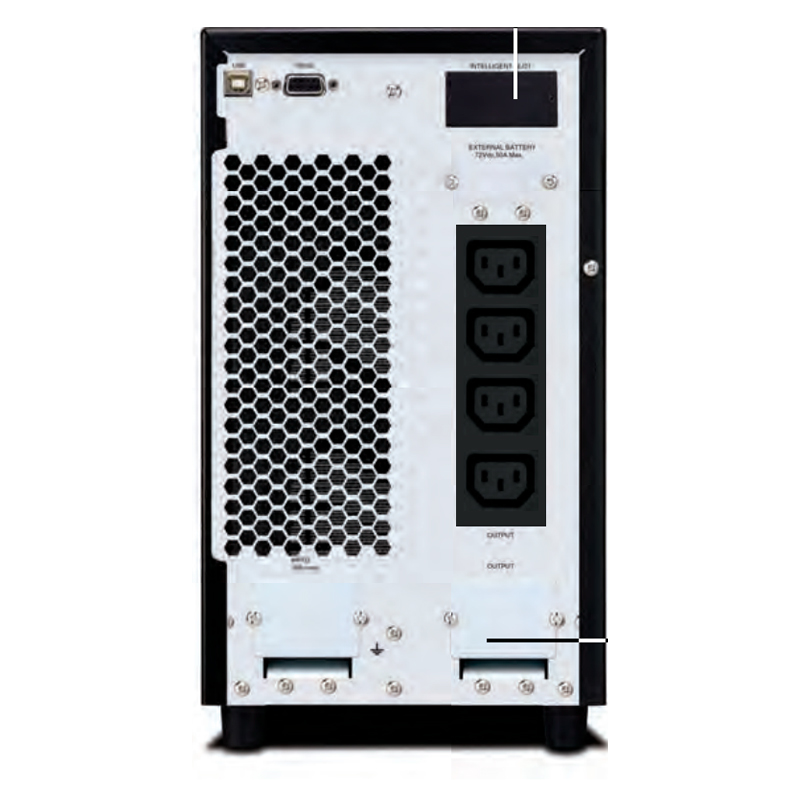 Ups Cdp Upo11-3i Online 3000va / 2700w, 230v, Usb, Rs232, 4-salidas Iec-c13/14. — vista 2