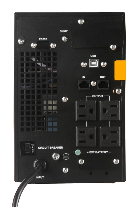 Ups Elise Fase Online Serie Zen 2000va / 1800w / 4 Tomas De Salida Nema 5-15 / Rs232 / Usb — vista 2