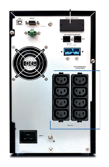Ups Cdp Upo11-2i(ax), On-line, 2000va, 2000w, 220vac, 8 Salidas Iec-c13/14. — vista 2