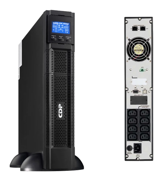 Ups Online Cdp Upo11-1 Rtaxi, 1000va/1000w, 220vac, 8 Salidas Iec-c13 (4-programables)