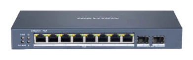 Xx Smart Switch Adminis 8 Poe All 1000m (1g) + 2 Up Fibra Optica Gigabite - Vlan - Proyectos